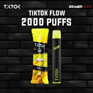 tiktok flow 2000 puffs pineapple