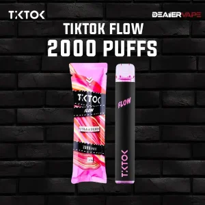 tiktok flow 2000 puffs strawberry