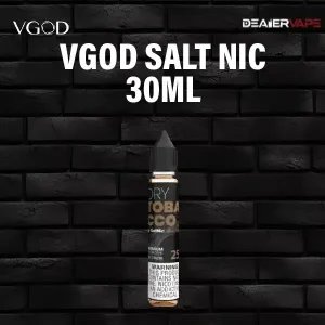vgod salt nic 30ml tobacco (no ice) 25mg