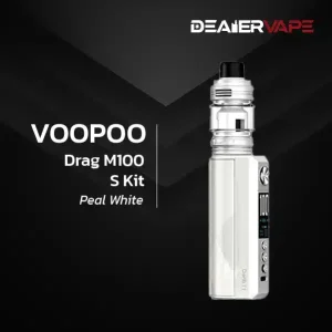 voopoo drag m100 s kit peal white