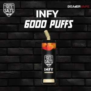infy 6000 puffs peach
