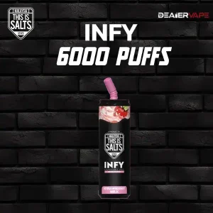 infy 6000 puffs strawberry milk