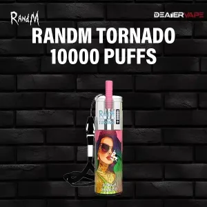 randm tornado 10000 puffs-peach mango