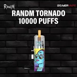 randm tornado 10000 puffs-strawberry kiwi