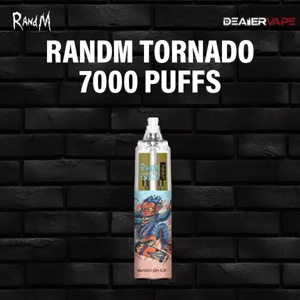 randm tornado 7000 puffs-mango on ice