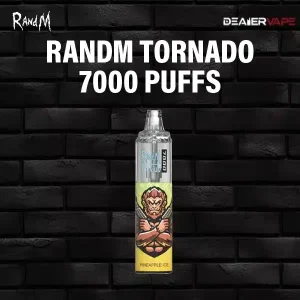 randm tornado 7000 puffs-pineapple ice