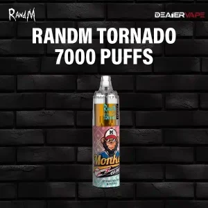 randm tornado 7000 puffs-strawberry banana