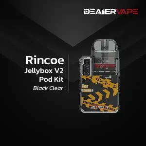 rincoe jellybox v2 pod kit black clear