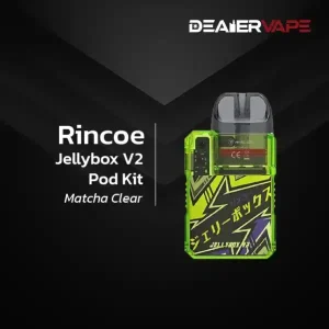 rincoe jellybox v2 pod kit matcha clear