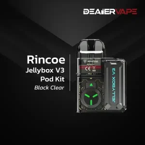 rincoe jellybox v3 pod kit black clear