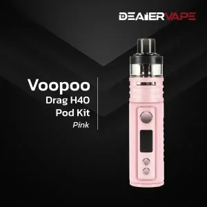 voopoo drag h40 pod kit pink