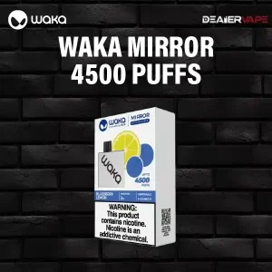 waka mirror 4500 puffs by relx-blueberry lemon