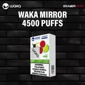 waka mirror 4500 puffs by relx- cherry lime