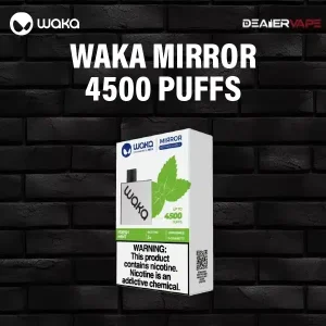 waka mirror 4500 puffs by relx-fresh mint