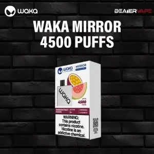 waka mirror 4500 puffs by relx-passion fruit guava
