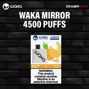 waka mirror 4500 puffs by relx-pinenana melon