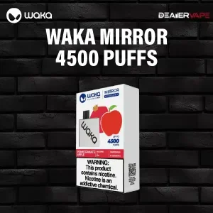 waka mirror 4500 puffs by relx-pomegranate apple
