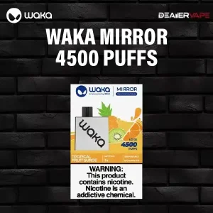 waka mirror 4500 puffs by relx-tropical fruit surge