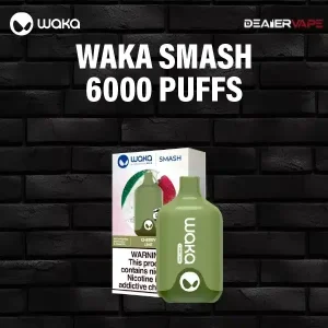 waka smash 6000 puffs-cherry lime