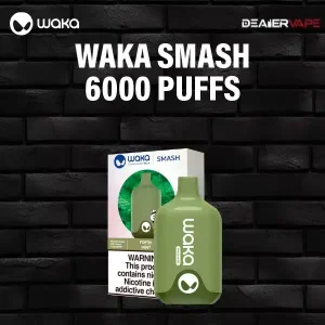 waka smash 6000 puffs-fresh mint