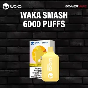 waka smash 6000 puffs-mango orange