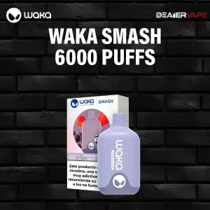 waka smash 6000 puffs-strawberry grape