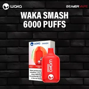 waka smash 6000 puffs-watermelon ice