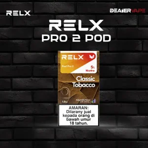 หัวพอต relx pro 2 กลิ่นยาสูบคลาสสิก