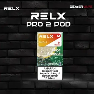 หัวพอต relx pro 2 กลิ่นน้ำมะนาว เย็นซาวซ่าล์