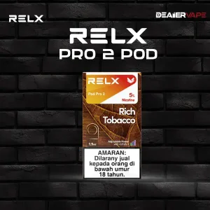 หัวพอต relx pro 2 กลิ่นยาสูบเข้มข้น