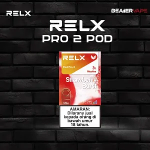 หัวพอต relx pro 2 กลิ่นสตรอว์เบอร์รี หวานเปรี้ยว