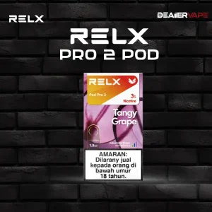 หัวพอต relx pro 2 กลิ่นองุ่นหอมที่สุดในโลก