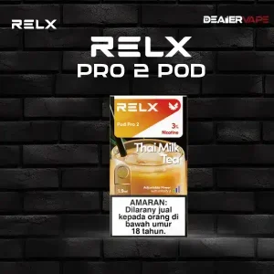 หัวพอต Relx Pro 2 กลิ่นชานมเย็น หอมมันส์กลมกล่อม