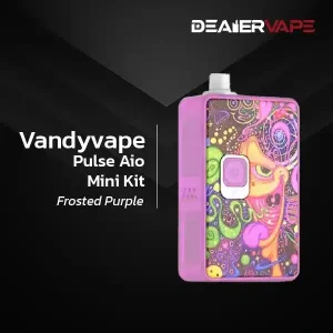 vandyvape pulse aio mini kit frosted purple