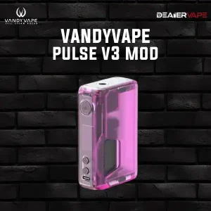vandyvape pulse v3 mod frosted purple