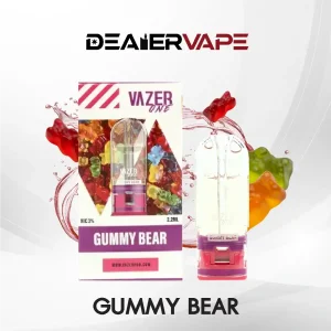 หัวvazer one pod กลิ่นเยลลี่กัมมี่เ้เบร ขนมยอดฮิตที่มีขายในเซเว่น