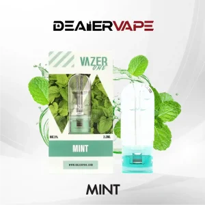 หัวvazer one pod กลิ่นมิ้นต์ เย็นๆ สดชื่น