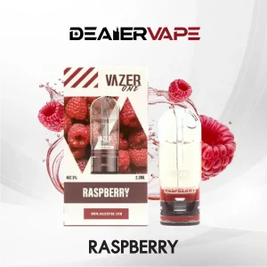 หัวvazer one pod กลิ่นราชเบอรี่ หวานอมเหรี้ยว ดึงฟีลสูบได้อย่างมีเอกลักษณ์เฉาพตัว
