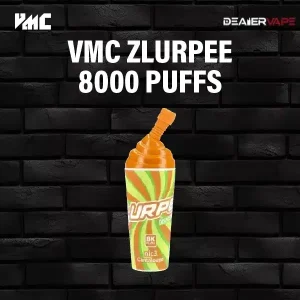 vmc zlurpee 8000puffs-cantalupe