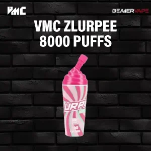 vmc zlurpee 8000puffs- lychee