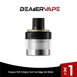 voopoo pnp-x empty pod cartridge black 2ml