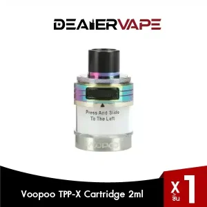 voopoo tpp-x cartridge 2ml 1pcs pack