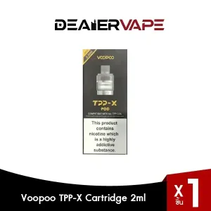 voopoo tpp-x cartridge 2ml package