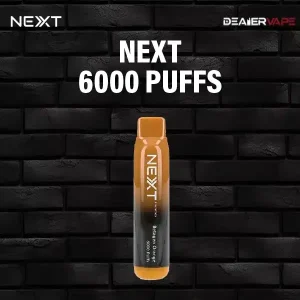 next disposable 6000 puffs pod -betagan orange