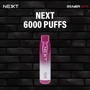 next disposable 6000 puffs pod -graple
