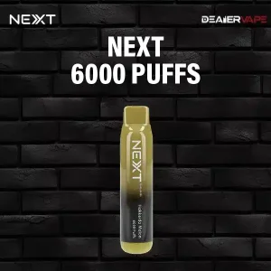next disposable 6000 puffs pod -hokkaidi melon