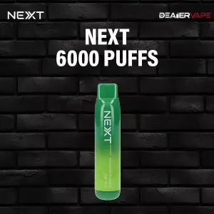 next disposable 6000 puffs pod -honerdew pineapple