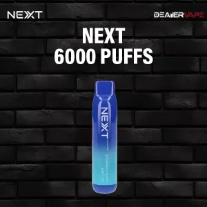 next disposable 6000 puffs pod -strawberry apple