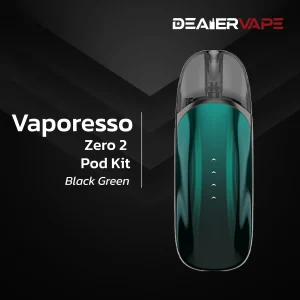 vaporesso zero 2 pod kit black green