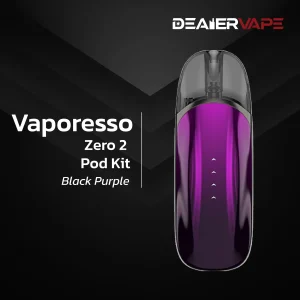 vaporesso zero 2 pod kit black purple